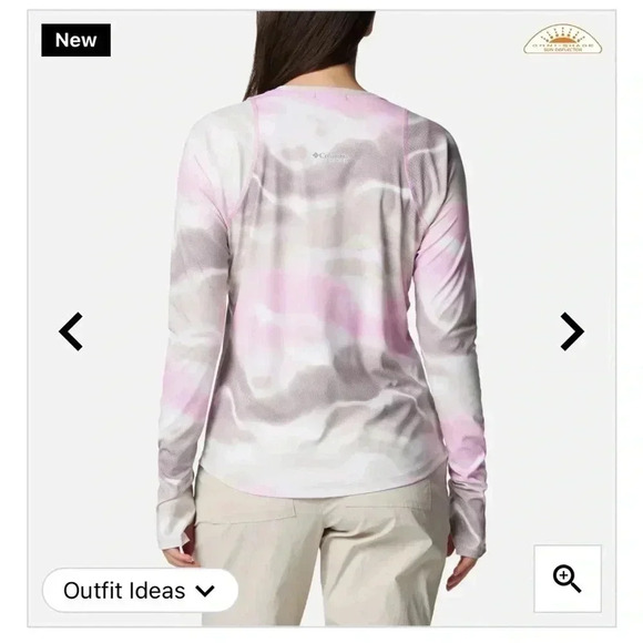 Women's Summit Valley™ Sun Deflector™ Long Sleeve Crew  Columbia - Picture 2 of 16